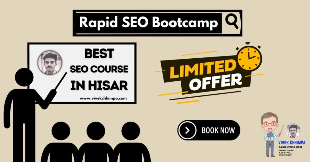 best seo course in hisar