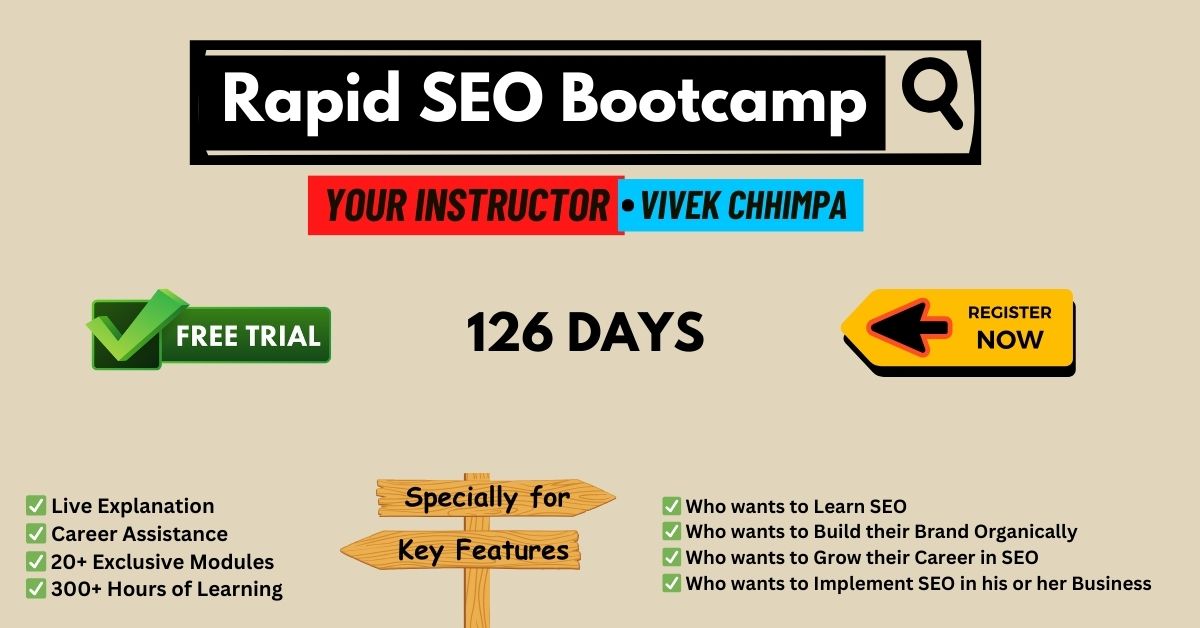 rapid seo bootcamp