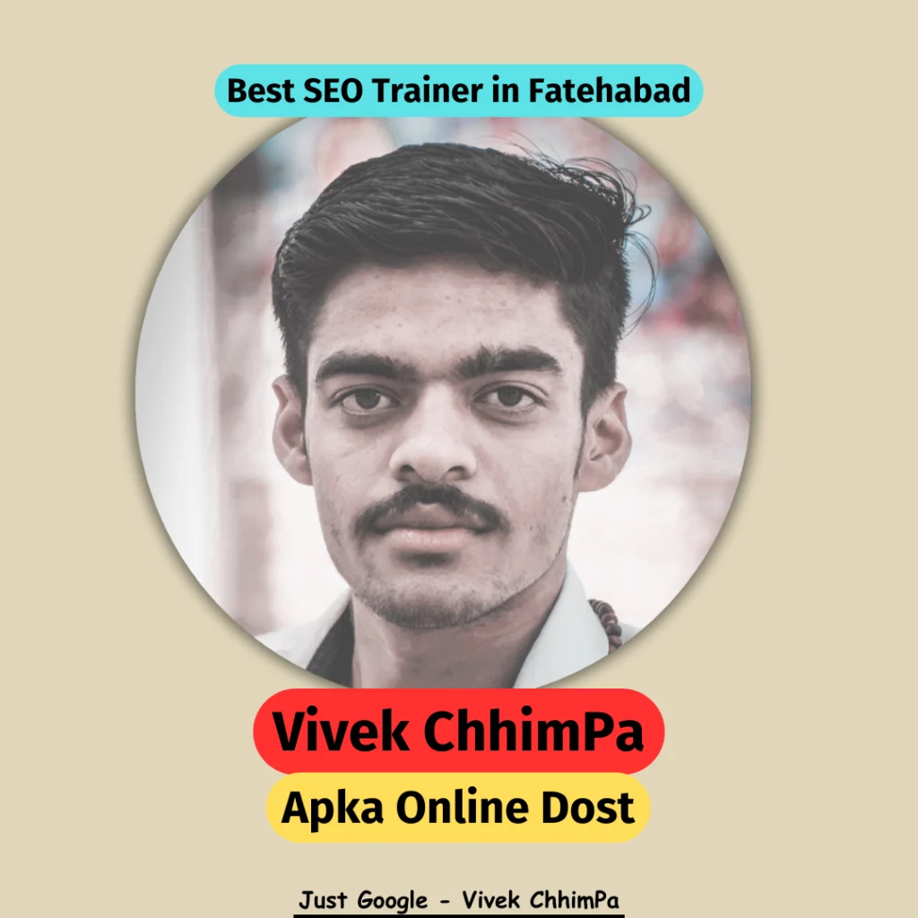 Best SEO Trainer in Fatehabad