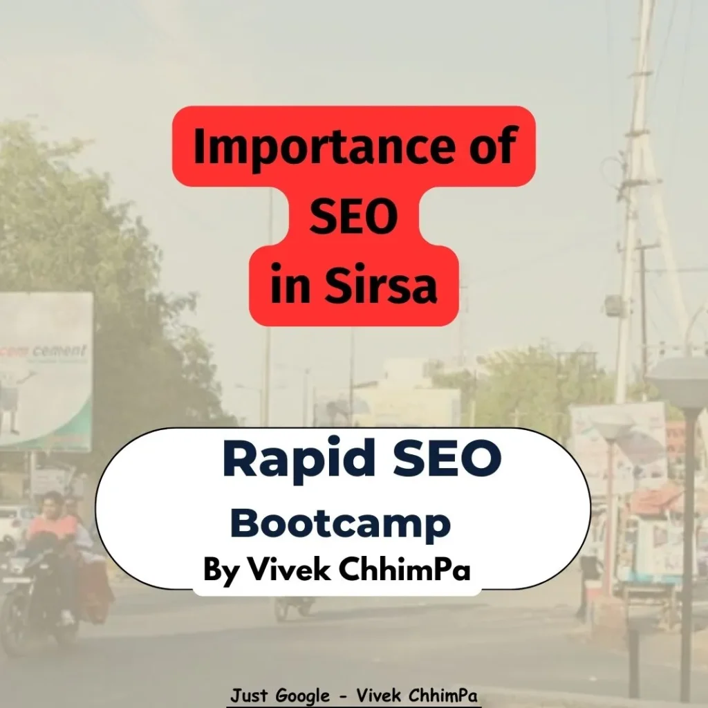 Importance of SEO in Sirsa