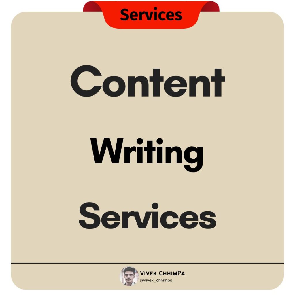 content writing services