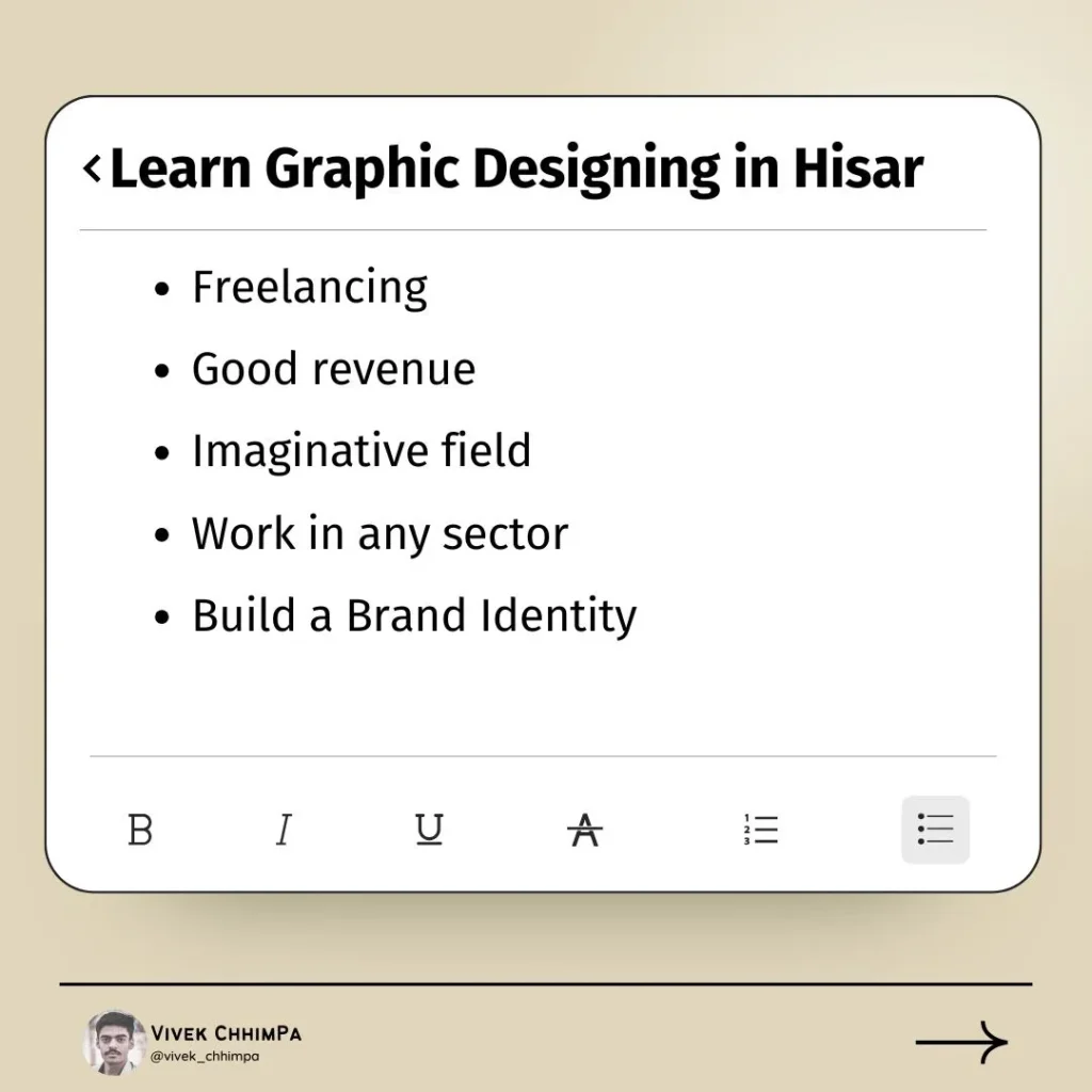 Benefits of Learning Graphic Designing in Hisar