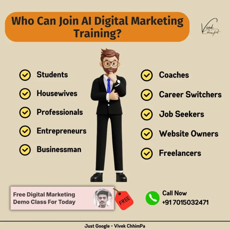 Join AI Digital Marketing Training