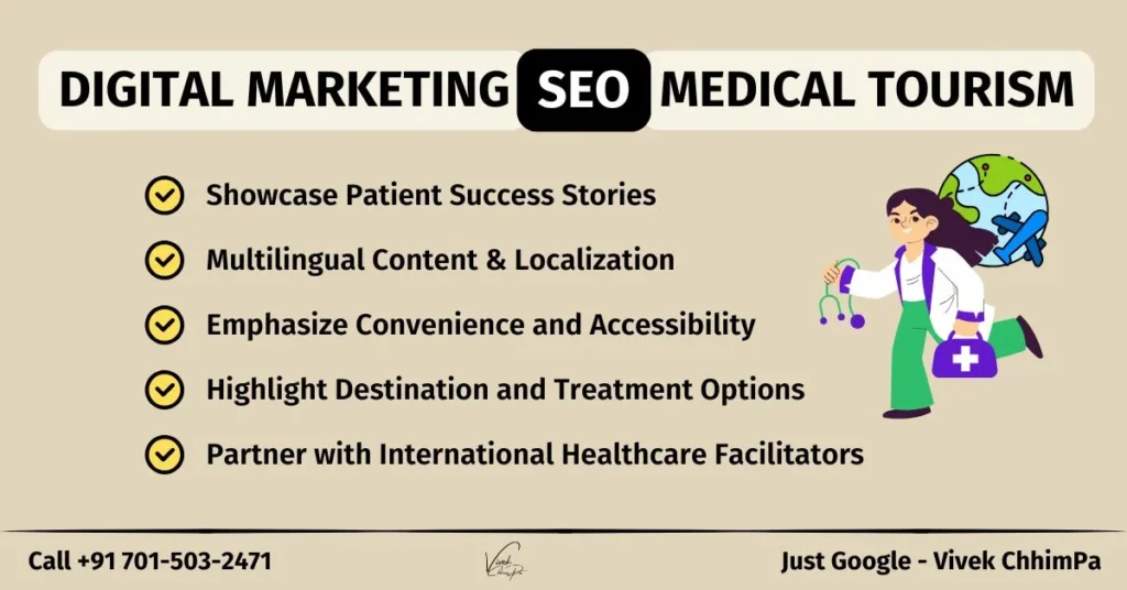 Digital Marketing SEO Medical Tourism