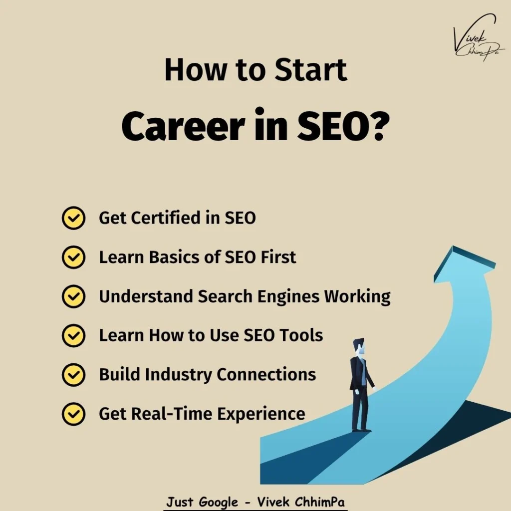 How to Start Career in SEO