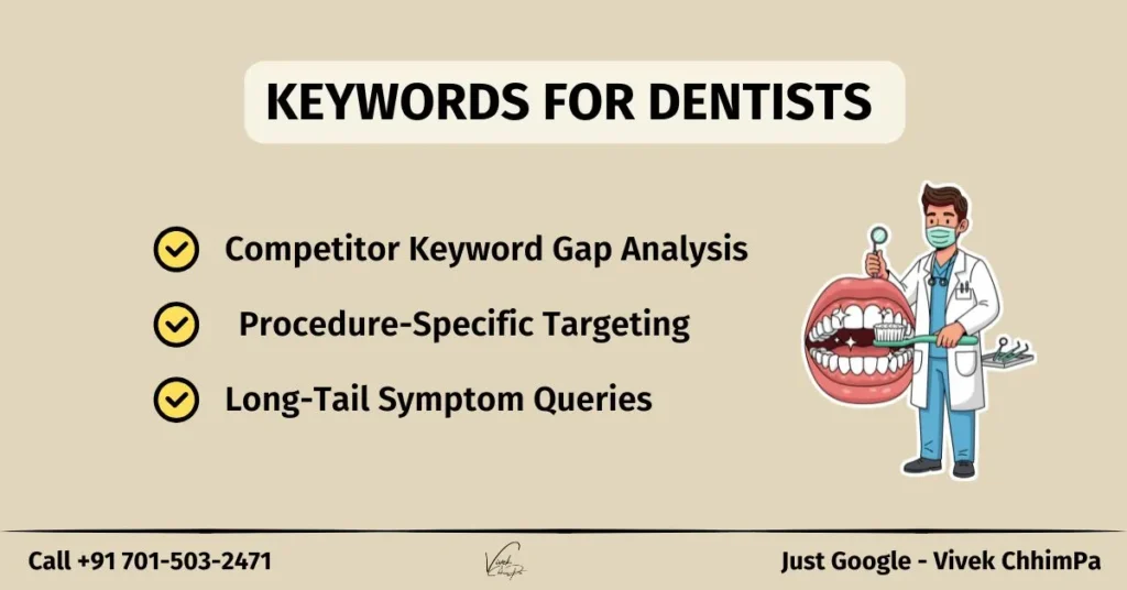 keywords for dentists