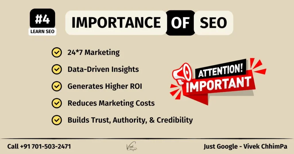 Importance of SEO? 14 Reasons Why SEO Matters?