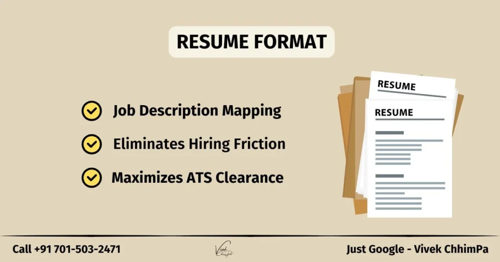 Perfect Resume Format to Secure Your Dream Job