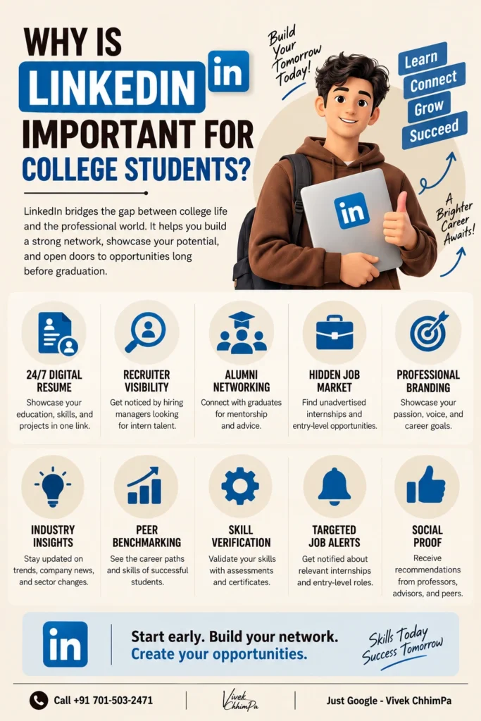LinkedIn Important for College Student