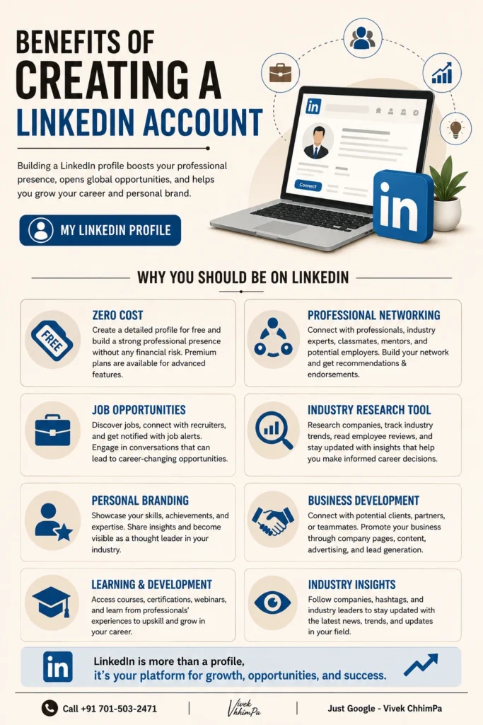 create linkedin profile